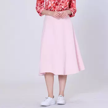 Минималистичная юбка-трапеция Smart And Joy, красный