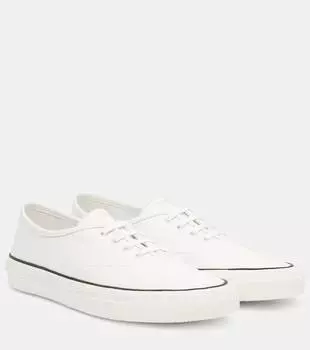 Минималистичные кожаные кроссовки Aquazzura, белый