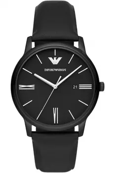 Минималистичные наручные часы ar11573 Emporio Armani, черный