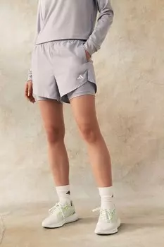 Минималистичные шорты 2 в 1 Aeroready Adidas, серый