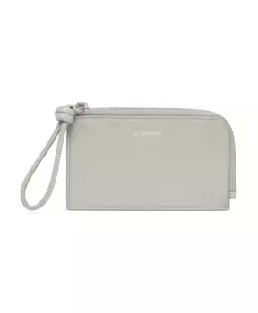 Минималистичный кошелек для карточек Jil Sander, зеленый