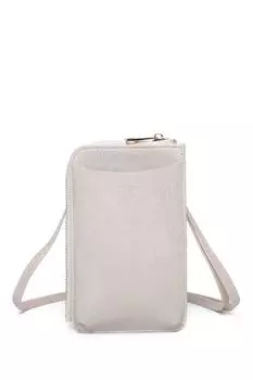 Минималистичный кошелек Enkel для телефона через плечо из искусственной кожи Fontanella Fashion, бежевый