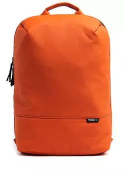 Минималистичный рюкзак оранжевый женский рюкзак Mueslii