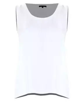 Минималистичный топ с круглым вырезом Kocca, белый