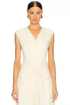 Минималистичный жилет St. Agni, белый