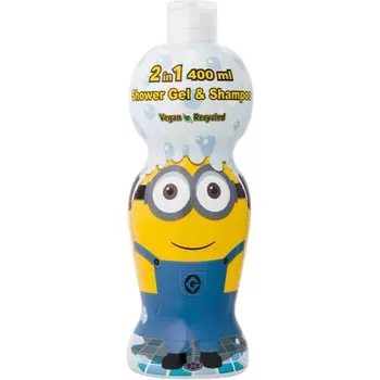 Minions Bathtime Shampoo & Shower Gel 2в1 гель для душа и шампунь 400 мл