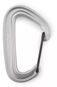 Минипроволочный карабин Black Diamond, серый