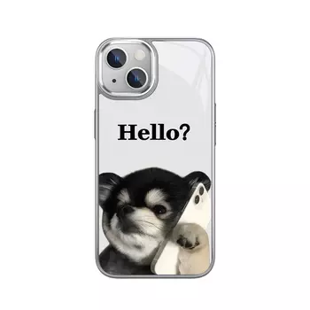 MINISO чехол для телефона, DWQFBL0494 - Golden Shield Galaxy Silver