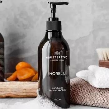 Ministrystwo Dobrego Myda, Гель для душа, абрикос, 400 мл Ministerstwo Dobrego Myda