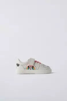 Минни маус disney кроссовки ZARA, белый