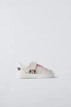Минни маус disney кроссовки ZARA, белый