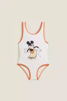Минни маус disney swimsuit Zara, белый