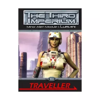 Minor Alien Module 1 - Luriani, Traveller (Mongoose 1st Edition) - The Third Imperium, мягкая обложка
