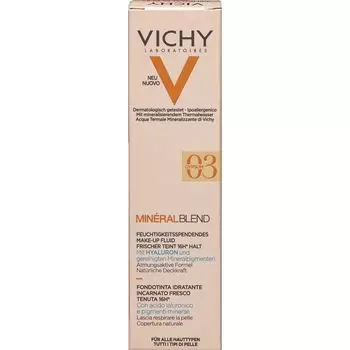 MINRALBLEND увлажняющий флюид для макияжа 03 гипс VICHY, 30 ml