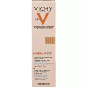 MINRALBLEND увлажняющий флюид для макияжа 09 агат VICHY, 30 ml