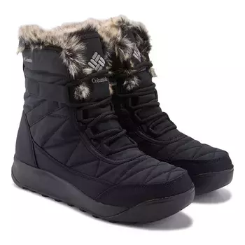 Minx shorty iv omni-heat водонепроницаемые зимние ботинки Columbia, черный