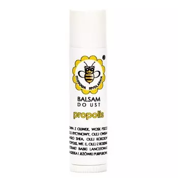 Miodowa Mydlarnia, бальзам для губ с прополисом 4,5 мл