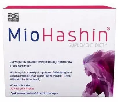 Миохашин, Тиреоид Nutropharma, 60+30 капсул.