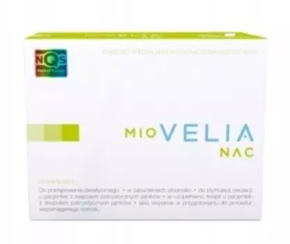 Miovelia, Nac, поддержка овуляции, 15 капсул. Nutropharma