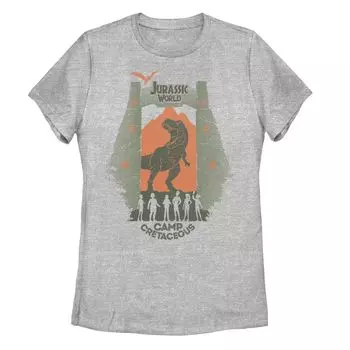 Мир юрского периода для юниоров: футболка Camp Cretaceous Gate Licensed Character