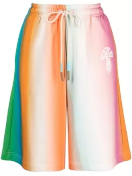 Mira Mikati шорты с кулиской и вышивкой, разноцветный