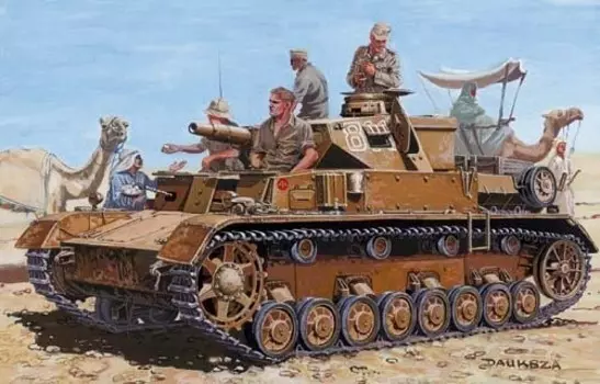 Мираж, Pz.Kpfw. IV D Tropenpanzer, Модельный комплект, 12+ Mirage