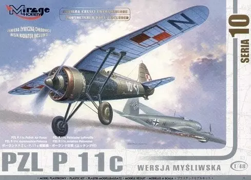 Мираж, PZL P11c (истребительная версия), Модельный комплект, 12+ Mirage