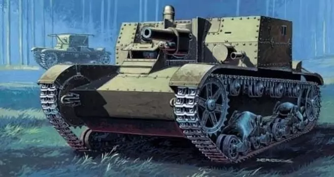 Мираж, Самоходная штурмовая артиллерийская установка АТ-1 Mirage