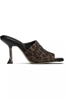 Miri мюли с животным принтом Miista, коричневый