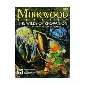 Mirkwood - The Wilds of Rhovanion, Middle-Earth Role Playing (MERP) (1st Edition) - Campaign Books, мягкая обложка