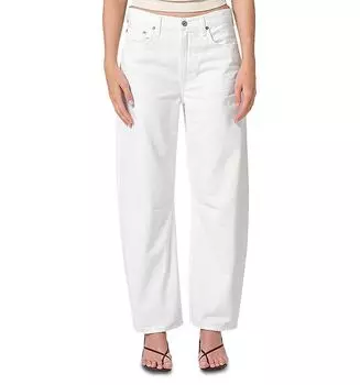 Miro High Rise Ankle Barrel Jeans в мягком белом цвете Citizens of Humanity, белый