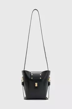 МИРО кожаная сумка AllSaints, черный