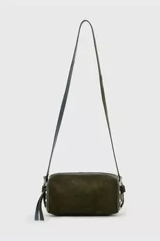 MIro замшевая сумочка AllSaints, зеленый