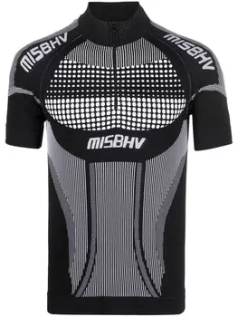 MISBHV футболка с логотипом, черный