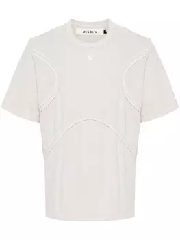 MISBHV футболка со вставками, серый