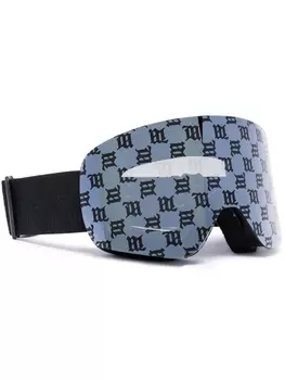 MISBHV горнолыжные очки с монограммой, черный