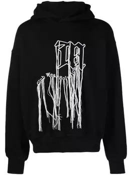 MISBHV худи с вышитым логотипом, черный