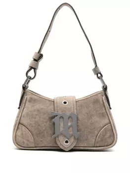 MISBHV маленькая сумка-тоут с логотипом, нейтральный цвет