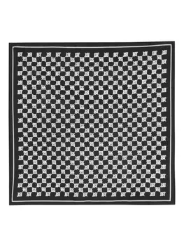 MISBHV платок с монограммой, черный