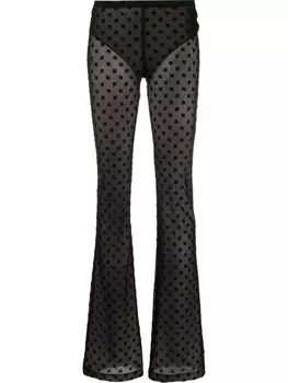 MISBHV прозрачные брюки, черный