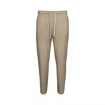 MISBHV Resort Monogram Свободные брюки бежевого цвета