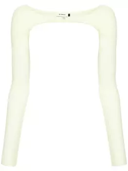 MISBHV шраг с длинными рукавами и логотипом, зеленый