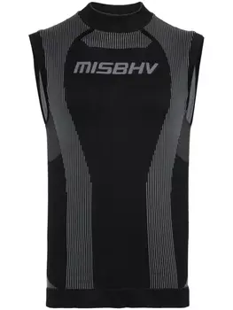 MISBHV спортивный топ с логотипом, черный