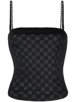 MISBHV топ Lara с логотипом, черный