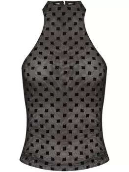 MISBHV топ с монограммой, черный