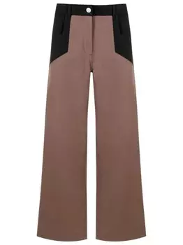 MISCI прямые брюки Kadett, коричневый