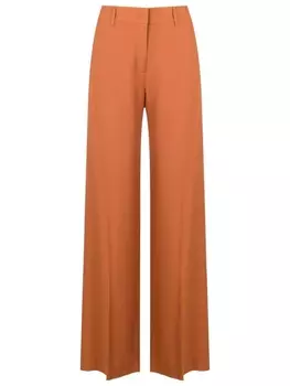 Misci широкие брюки с завышенной талией, коричневый