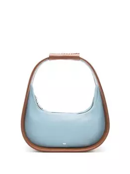 MISCI сумка на плечо с контрастной отделкой, черный