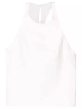 Misci топ с вырезом, белый