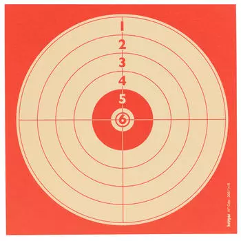 Мишени для пневматического оружия, 100 шт. 14 14 см KRUGER